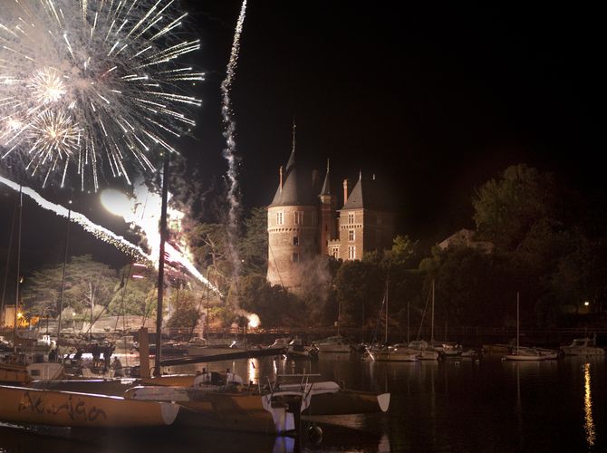 Feu d artifice de pornic le 14 juillet 170