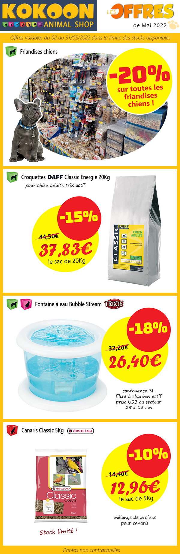 Marsac : promos