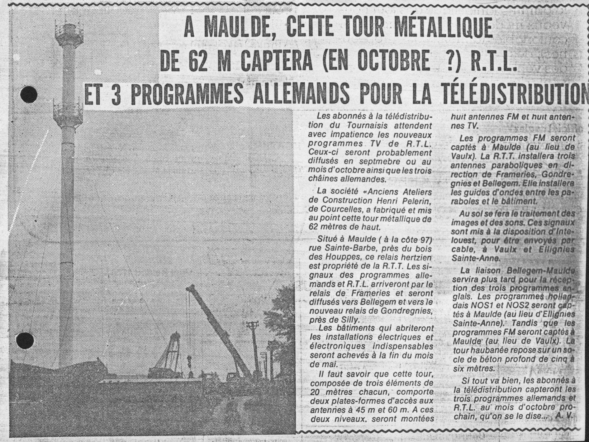 Maulde - Antenne TV