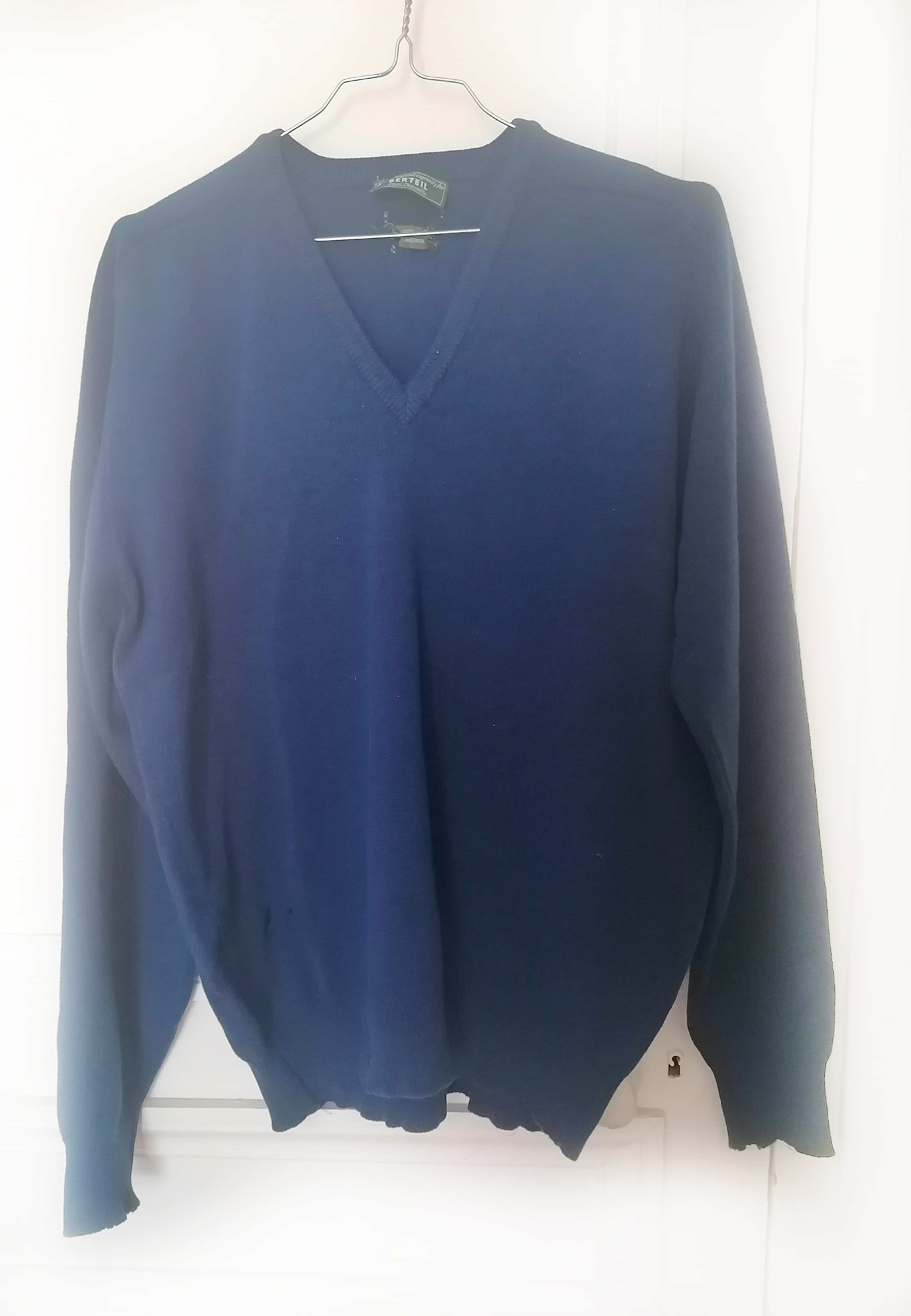 Mon pull est tout troue comment le reparer
