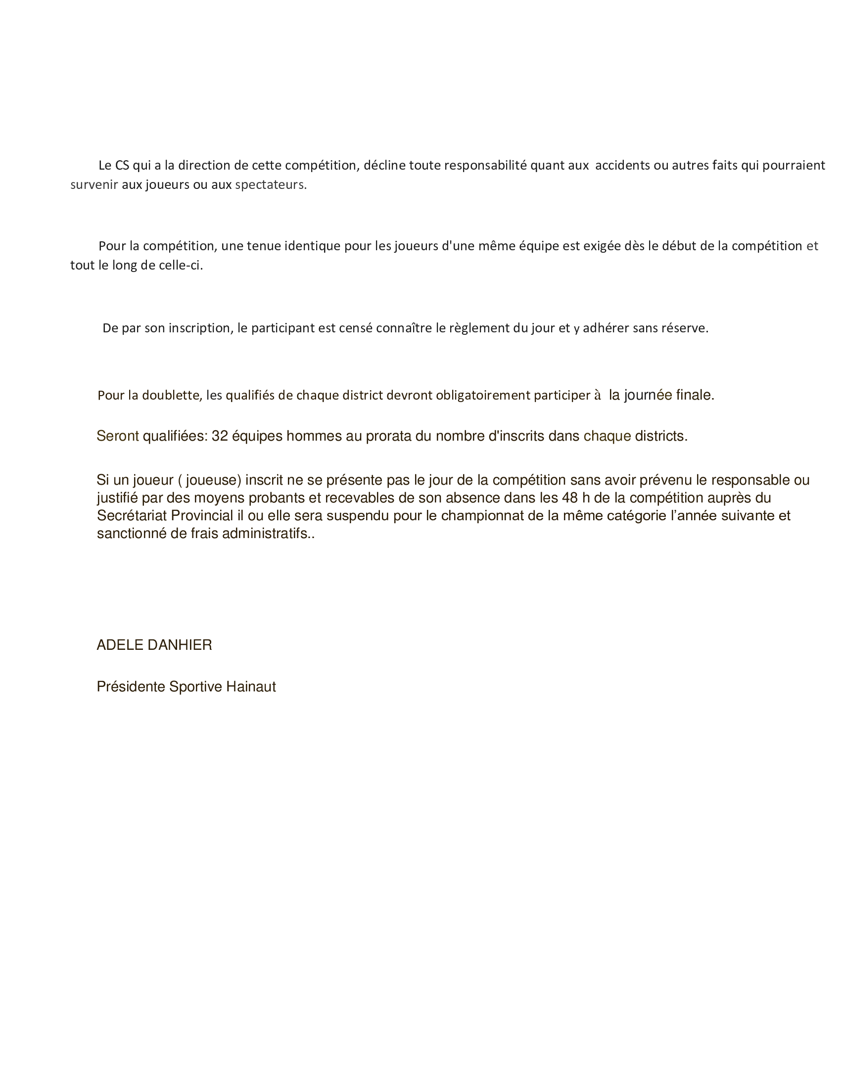 5 championnat hainaut