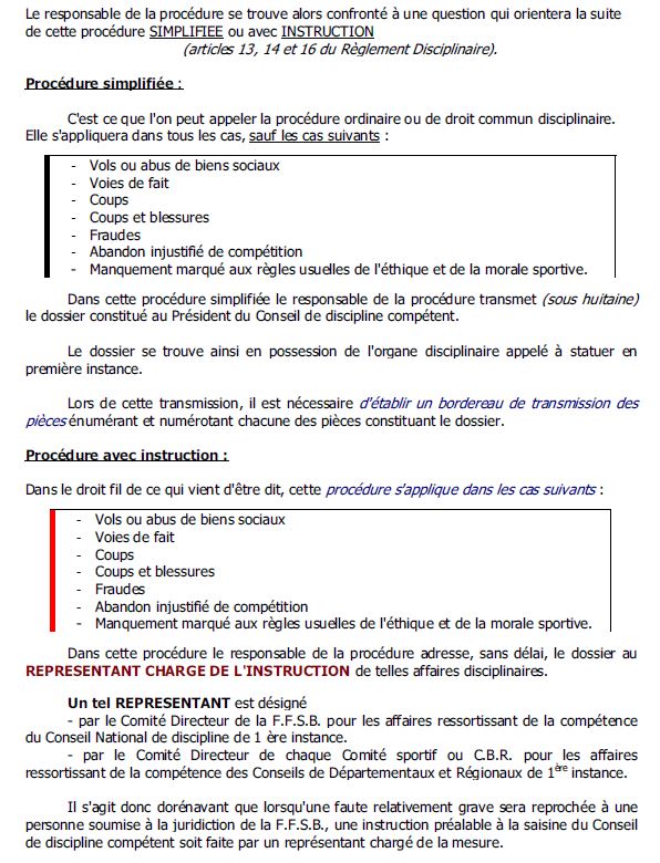 Deroulement p7
