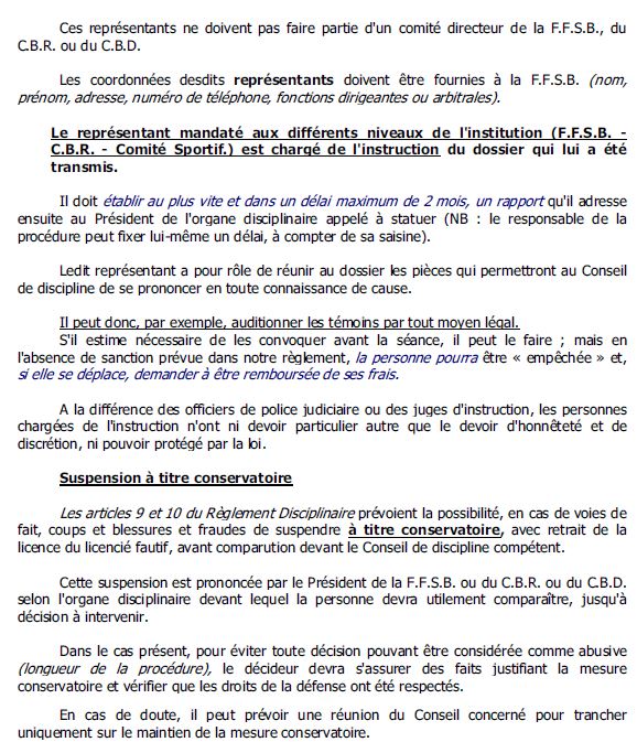 Deroulement p8