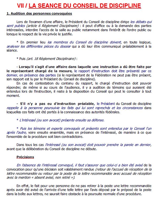 Deroulement p10