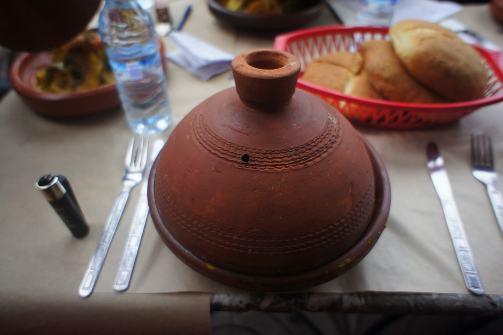 Tajine fermé