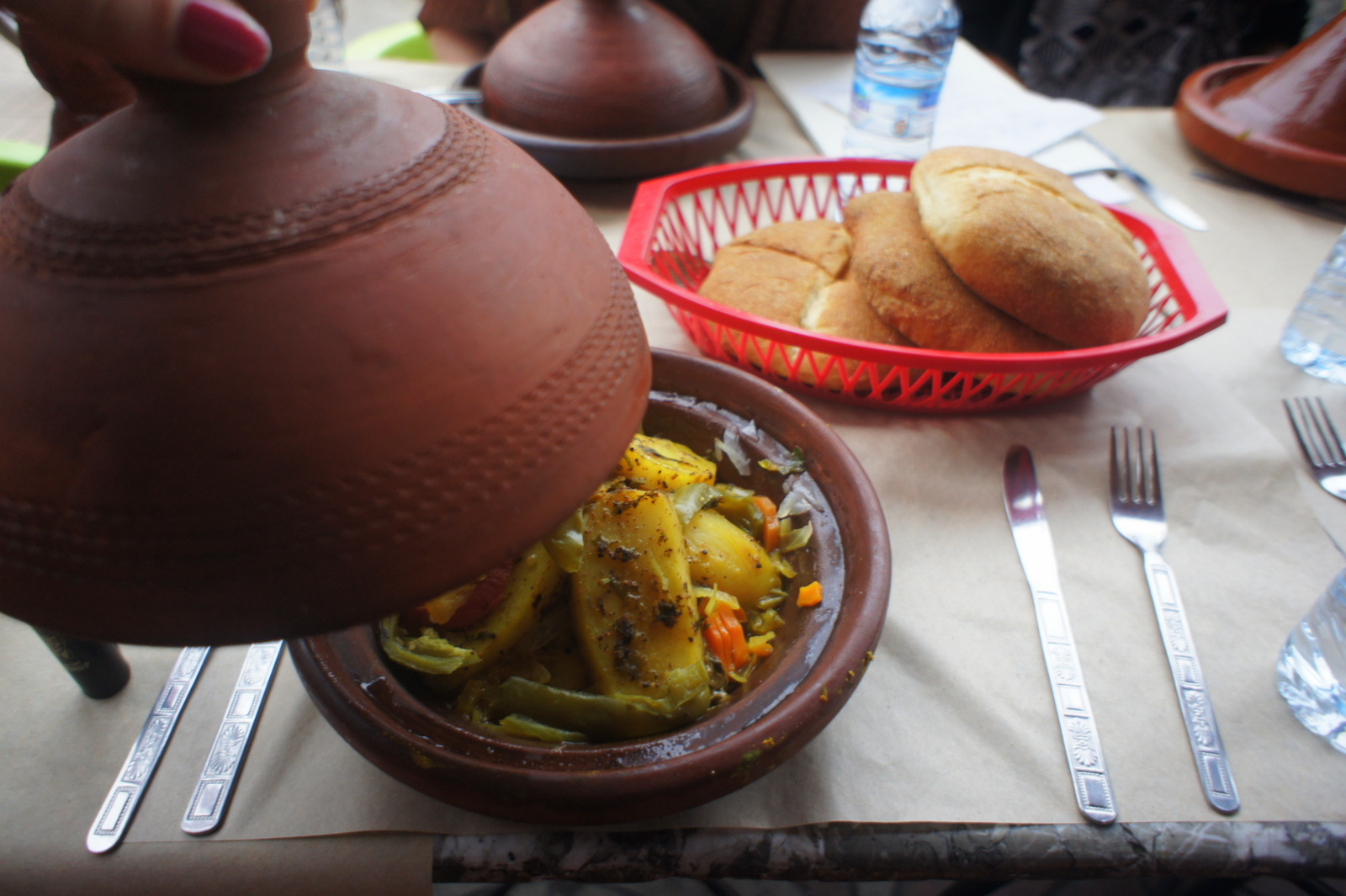 Tajine ouvert