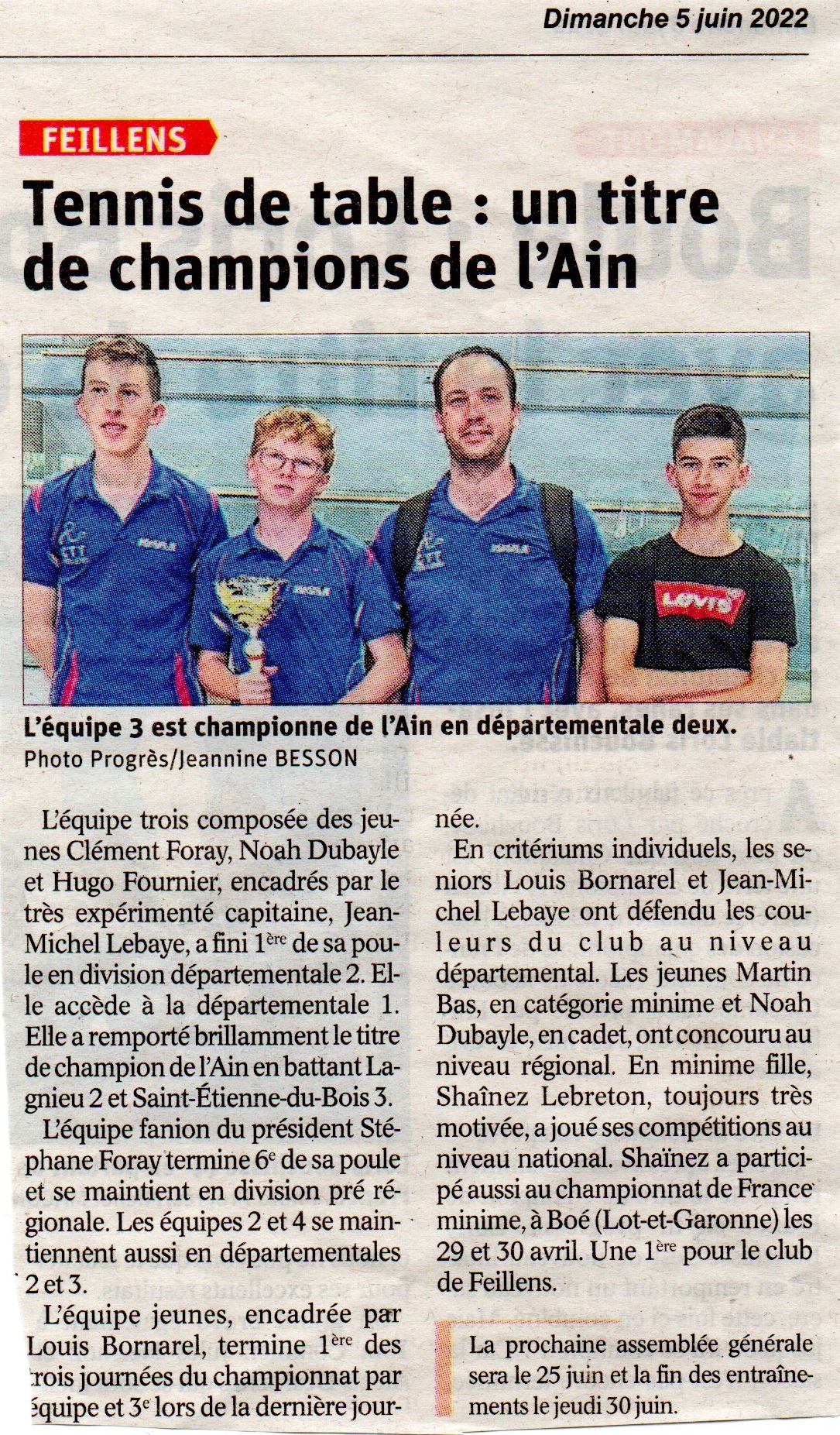 Photo-le-progres D2 champion
