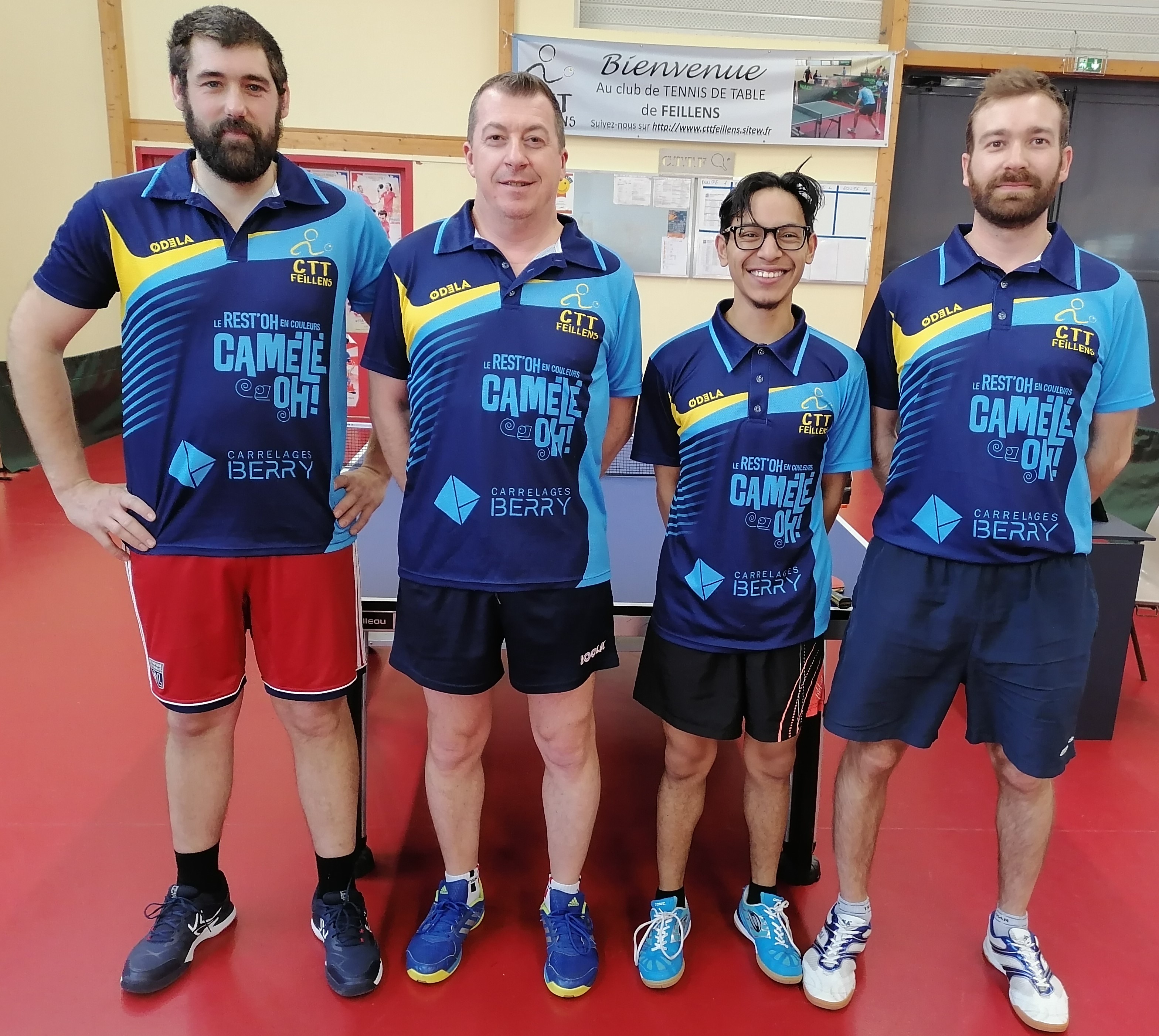 Equipe 1
Adrien D - Stéphane F - Louis B - Julien M