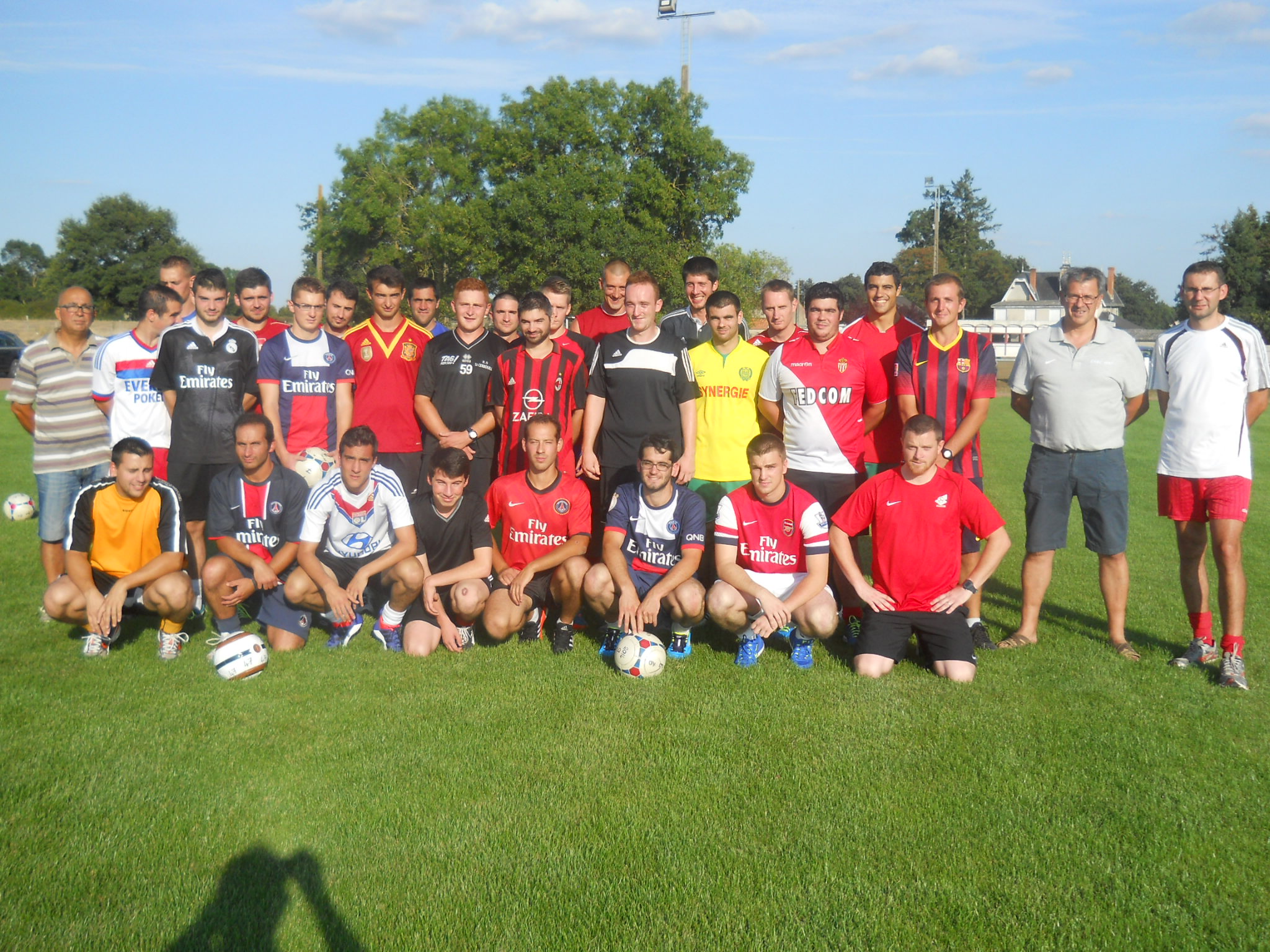 Reprise entrainement seniors 10082015