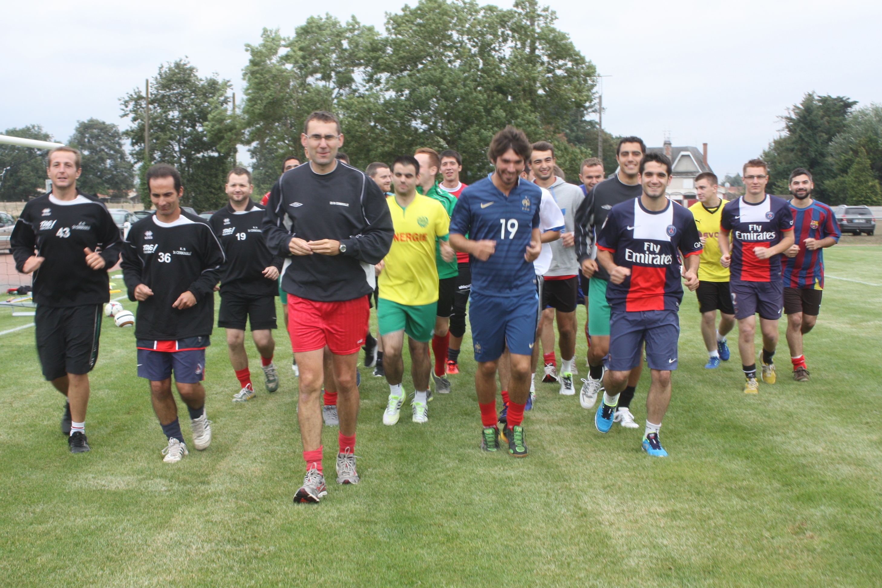 Reprise entrainement seniors 14082015