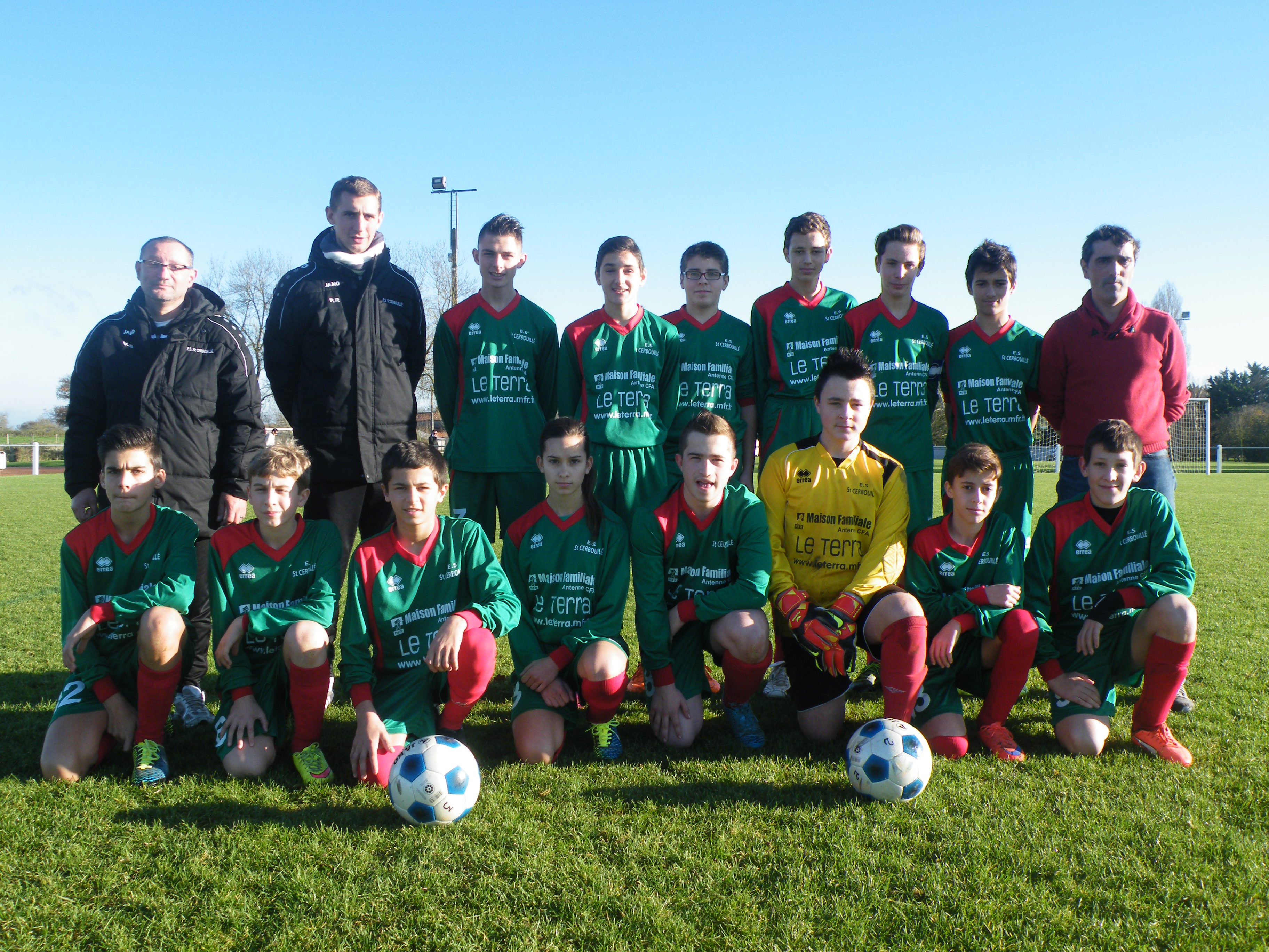 Equipe u15 saison 2015 2016