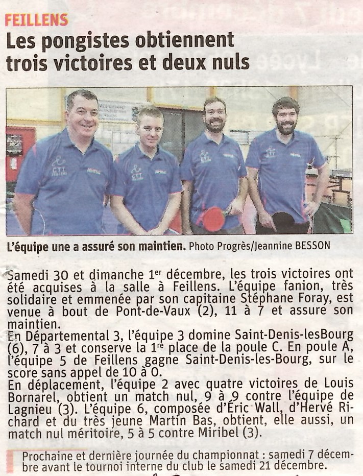 PROGRES 4 decembre 2019