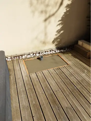 Socle beton pour pompe a chaleur