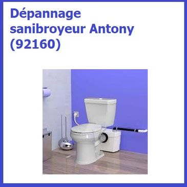 Débouchage sanibroyeur Antony (92160)



