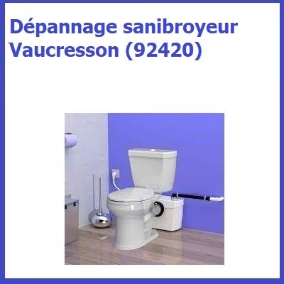 Dépannage sanibroyeur Vaucresson (92420)