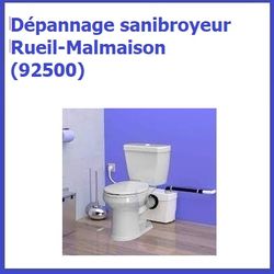 Dépannage sanibroyeur Rueil-Malmaison (92500)