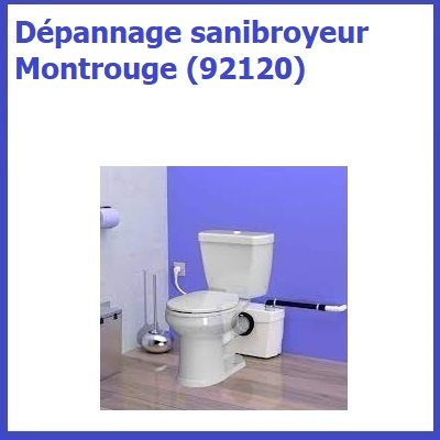 Dépannage sanibroyeur Montrouge (92120)