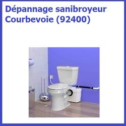 Dépannage sanibroyeur Courbevoie (92400)