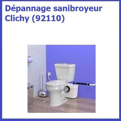 Dépannage sanibroyeur Clichy (92110)
