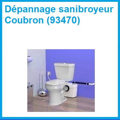 Dépannage sanibroyeur Coubron (93470)