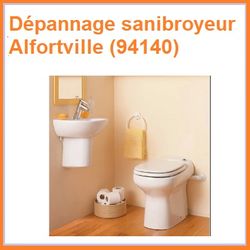 Dépannage sanibroyeur Alfortville (94140)