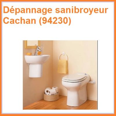 Dépannage sanibroyeur Cachan (94230)