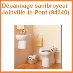 Dépannage sanibroyeur Joinville-le-Pont (94340)