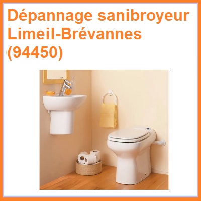  Dépannage sanibroyeur Limeil-Brévannes (94450)