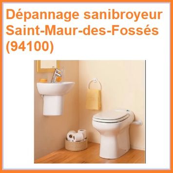Dépannage sanibroyeur Saint-Maur-des-Fossés (94100)