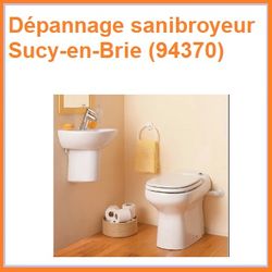 Dépannage sanibroyeur Sucy-en-Brie (94370)