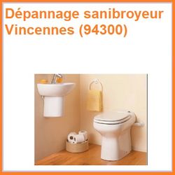 Dépannage sanibroyeur Vincennes (94300)