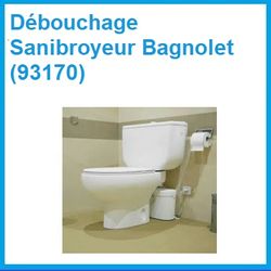 Débouchage sanibroyeur Bagnolet (93170)