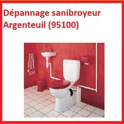 Dépannage sanibroyeur Argenteuil (95100)     
