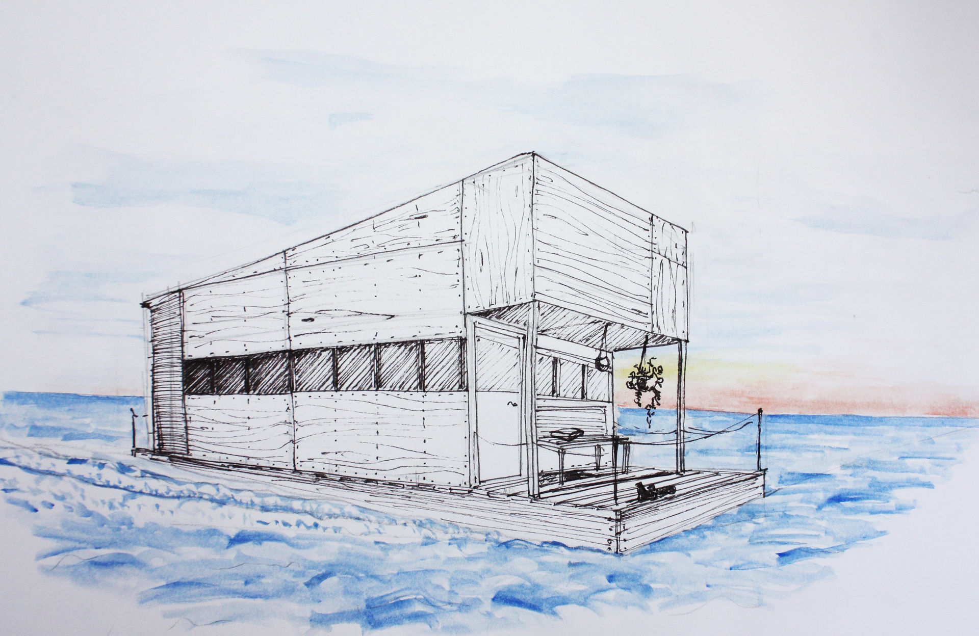 Schuhkarton erster entwurf