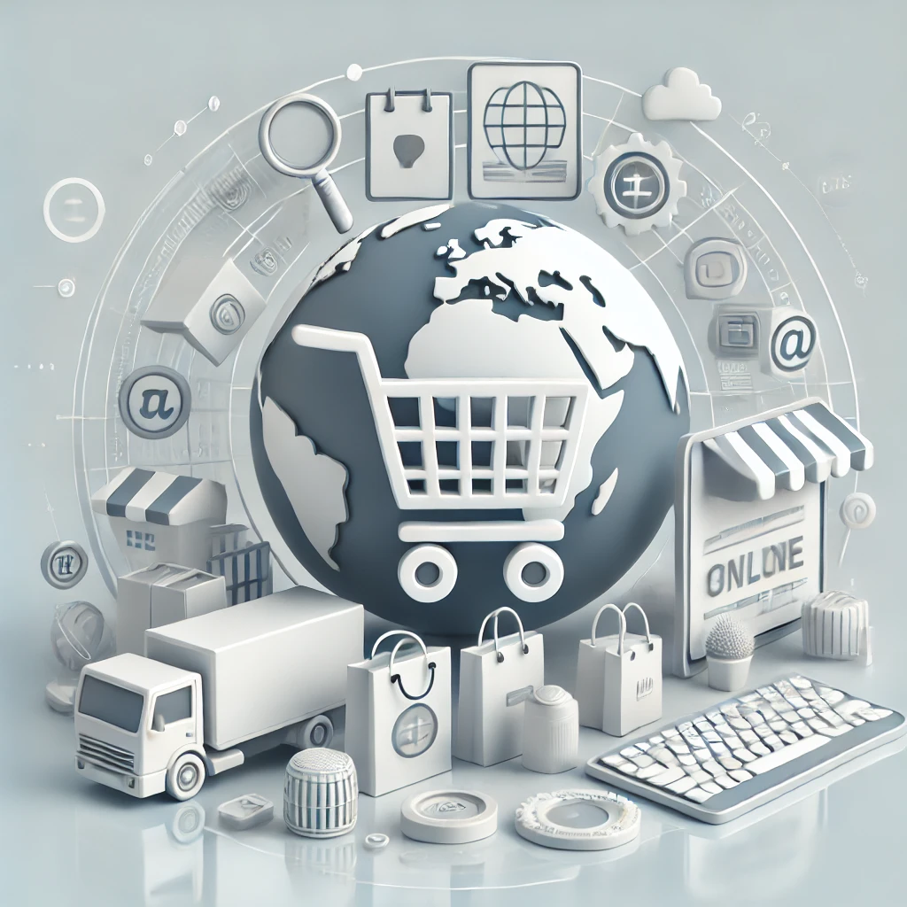 DALL-E-2024-07-01-00-41-02-A-modern-and-professional-image-representing-an-e-commerce-website-showing-online-shopping-a-shopping-cart-and-products-being-sold-online-The-desi
