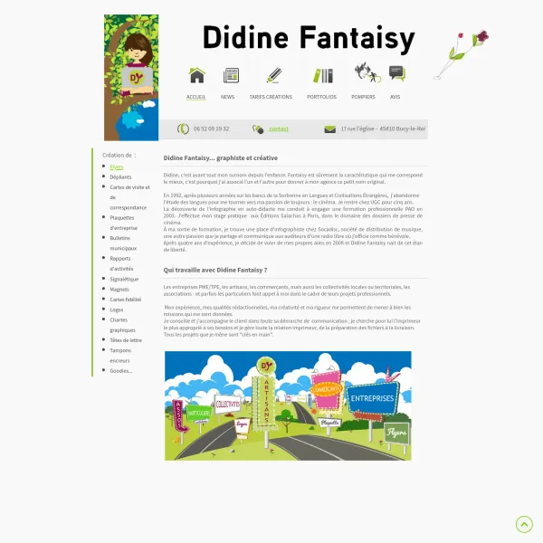 DIDINE FANTAISY - Publicité & création