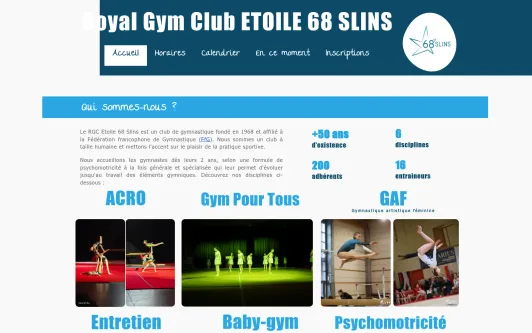 Ejemplo de sitio web etoile68slins
