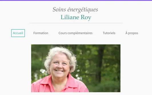 Site exemple LilianeRoy