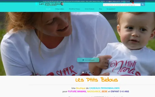 Site exemple Les Ptits Bidous