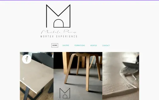 Ejemplo de sitio web LINTERIEUR MORTEX