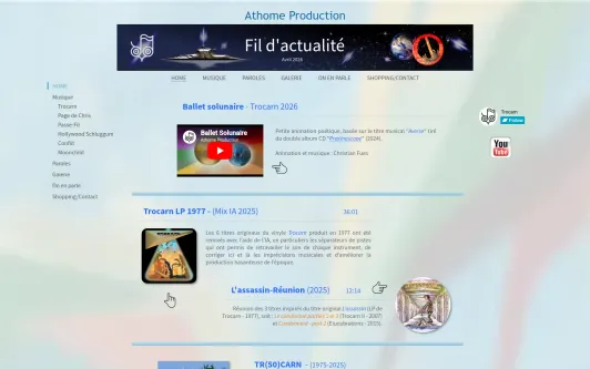 Example website Trocarn