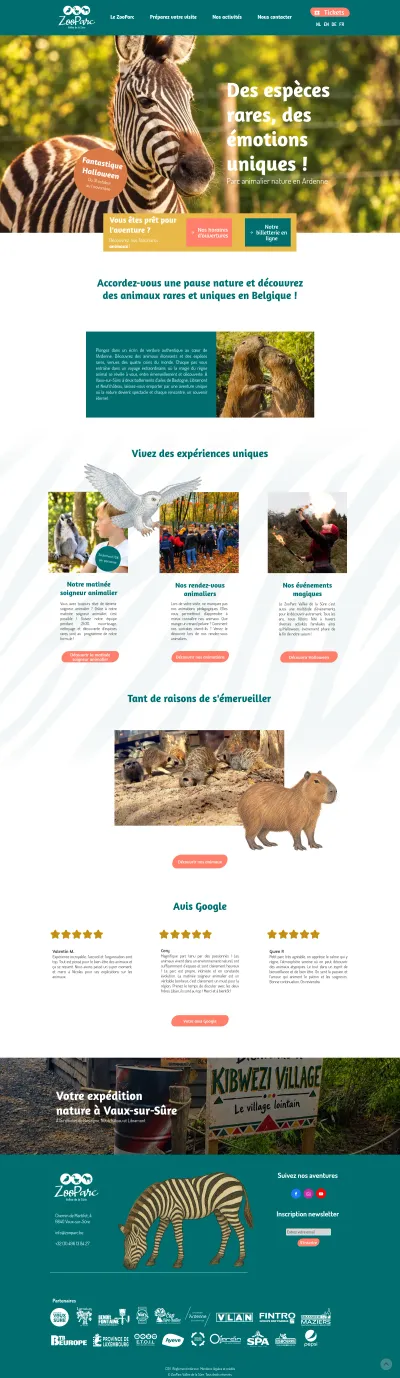 ZooParc Vallée de la Sûre • Parc animalier de l'Ardenne