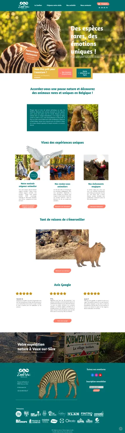 ZooParc Vallée de la Sûre • Parc animalier de l'Ardenne