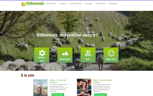 Site exemple Valbonnais