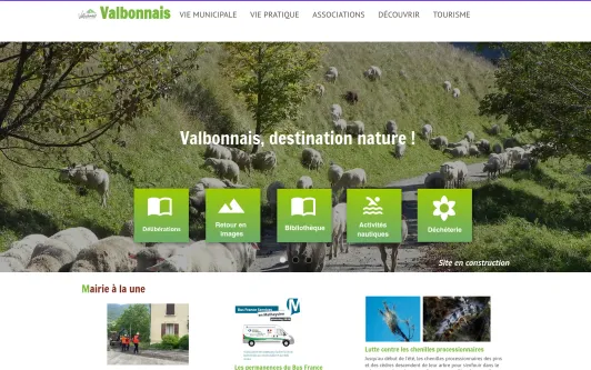 Site exemple Valbonnais
