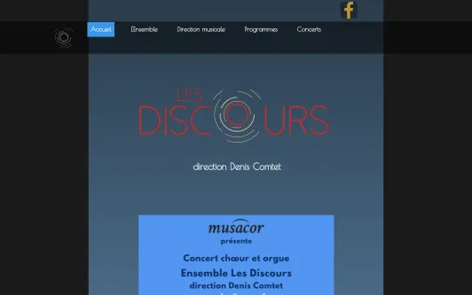 Site exemple Les Discours