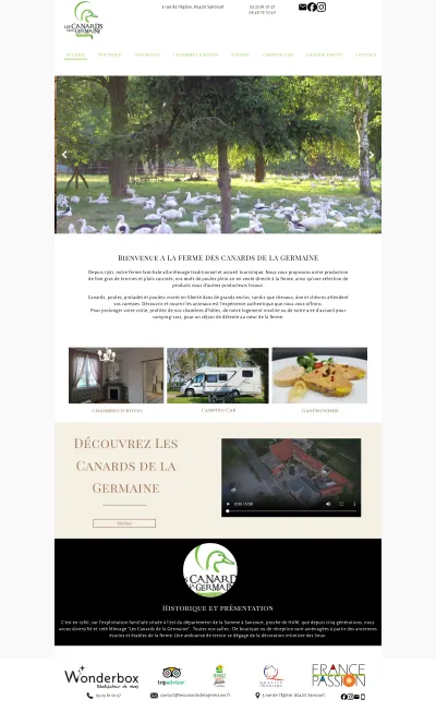 Les Canards de la Germaine - Sancourt