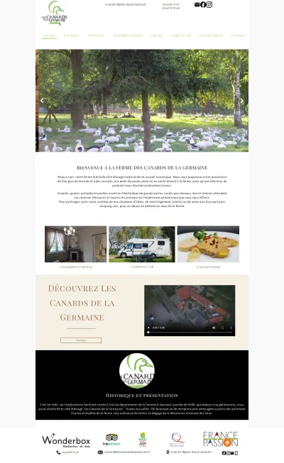 Les Canards de la Germaine - Sancourt
