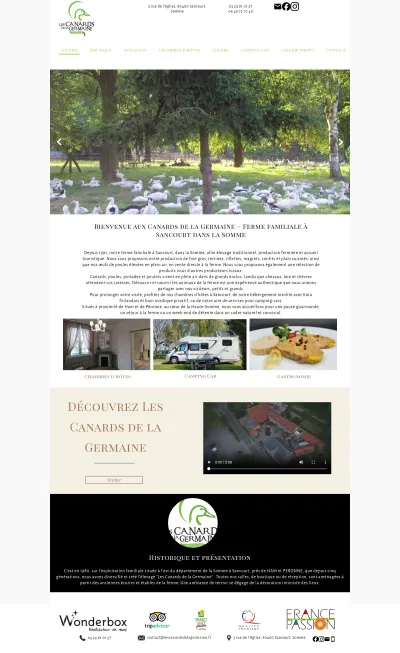 Les Canards de la Germaine - Sancourt