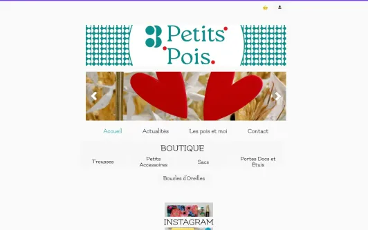 Site exemple 3petitspois